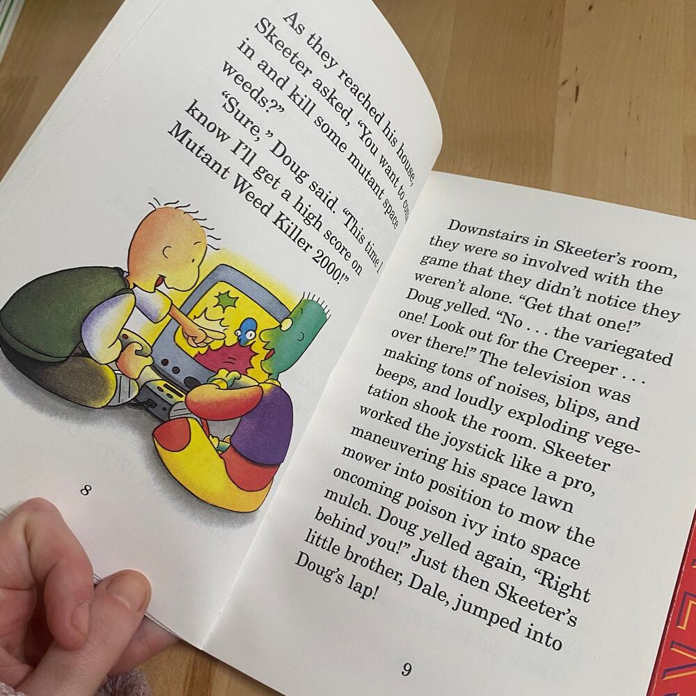 Vintage 1997 & 1999 Disney Chapters Doug Book Bundle - Picture 4 of 10